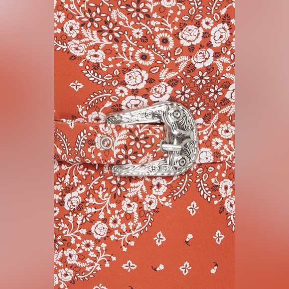 Onia + WeWoreWhat Belted Bandana Print Swimsuit, XS, Excellent Condition - Picture 7 of 11